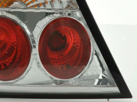 Rückleuchten Set BMW 3er Coupe Typ E46 99-02 chrom Rückleuchten Set BMW 3er Coupe Typ E46 99-02 chrom